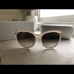 NEW Chloe CE 690S tan sunglasses